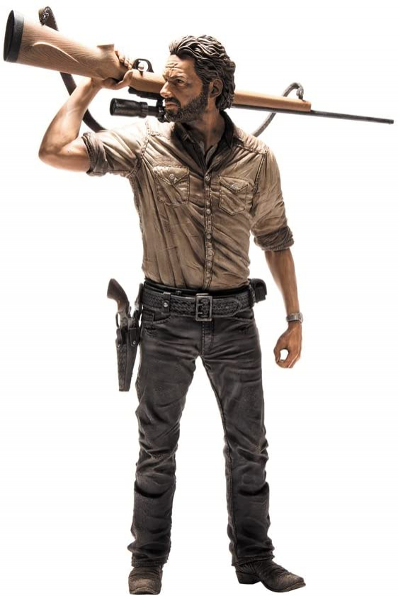 Foto 3 pulgar | Mcfarlane Toys The Walking Dead Tv 10'' Rick Grimes Deluxe Figura - Venta Internacional.