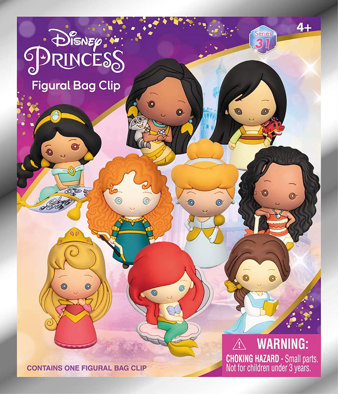 Foto 3 pulgar | Bolsa sorpresa Disney Ultimate Princess Celebration con Clip - Venta Internacional