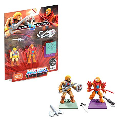 Foto 2 pulgar | Figuras De Acción Mega Construx Heroes He-man Vs. Hombre Bestia - Venta Internacional.