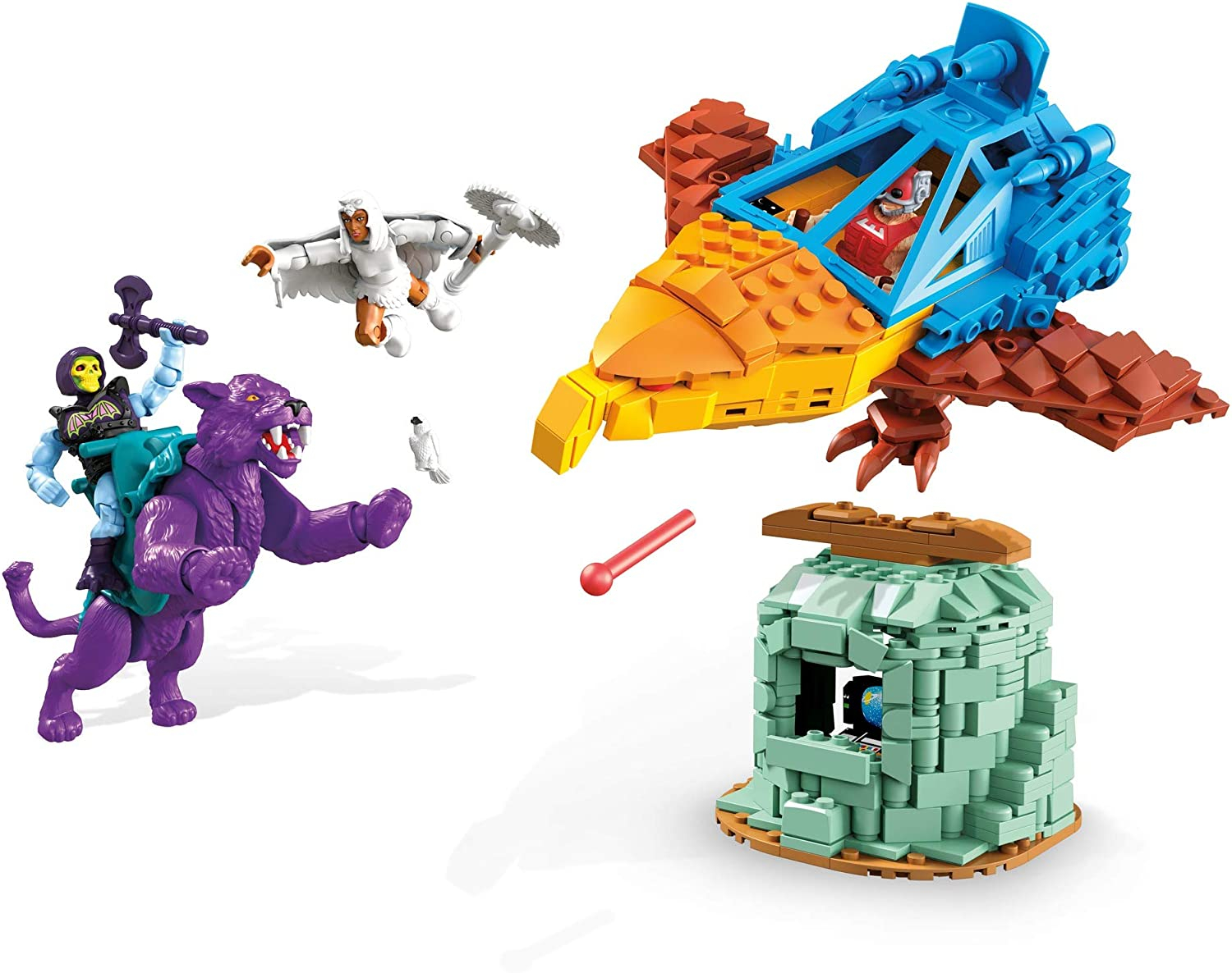 Foto 3 pulgar | Mega Construx Masters Of The Universe Panthor En Point Dread - Venta Internacional.