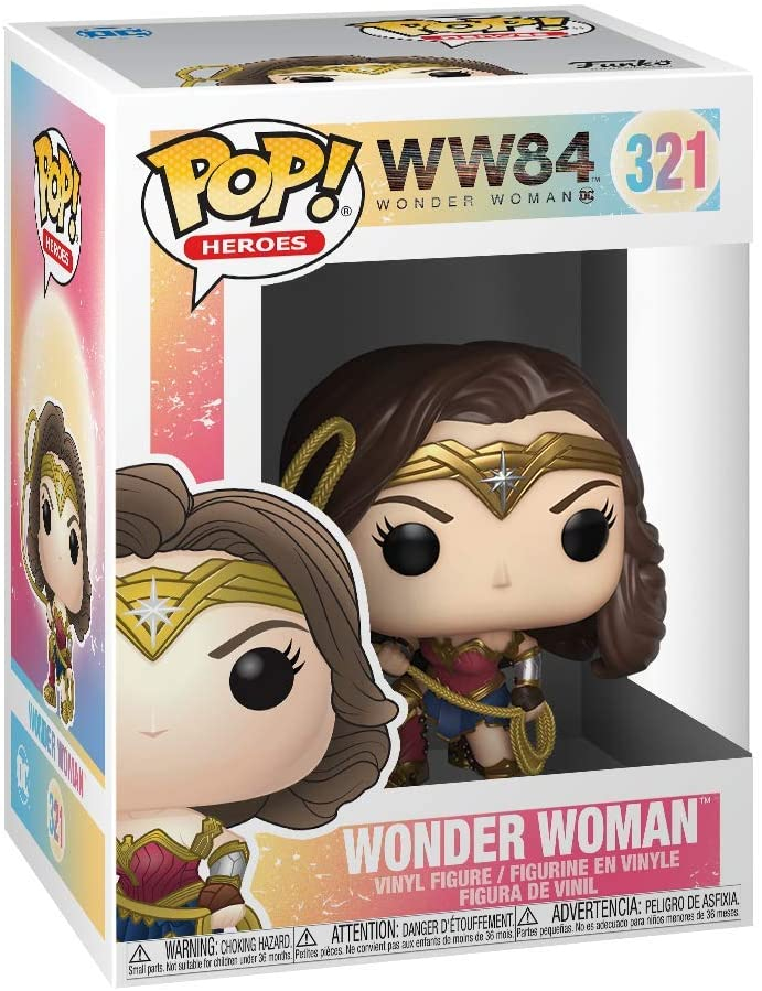 Foto 3 pulgar | Pop Funko! Películas: Wonder Woman 1984 - Wonder Woman (metallic), Multicolor (46663) - Venta Internacional.