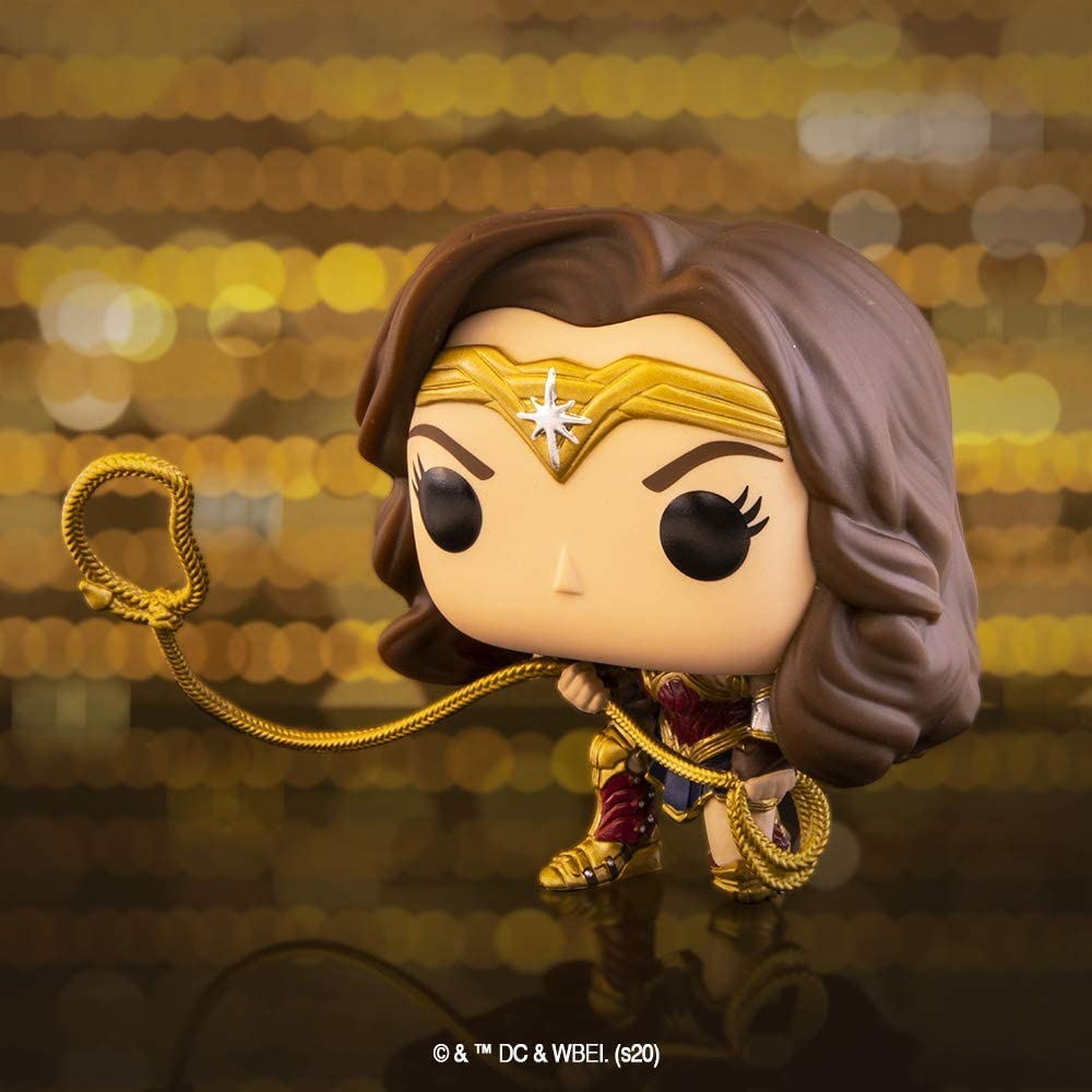 Foto 4 pulgar | Pop Funko! Películas: Wonder Woman 1984 - Wonder Woman (metallic), Multicolor (46663) - Venta Internacional.