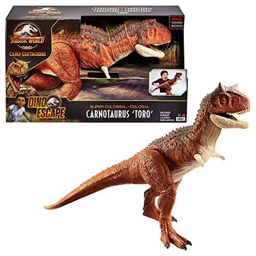 Figura De Acción Jurassic World Dino Escape Carnotaurus Toro - Venta Internacional.