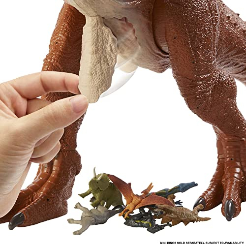 Foto 5 | Figura De Acción Jurassic World Dino Escape Carnotaurus Toro - Venta Internacional.