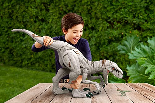 Foto 3 pulgar | Juguete Jurassic World Dominion Colossal Atrociraptor 91 Cm - Venta Internacional.