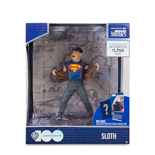 Foto 8 pulgar | Mcfarlane Toys - Wb 100: Perezosos (los Goonies) Película Maníacos - Venta Internacional.