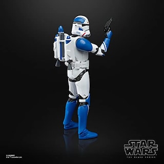 Foto 2 | Figura De Acción Star Wars Black Series Jet Trooper Azul De 6 Pulgadas - Venta Internacional.