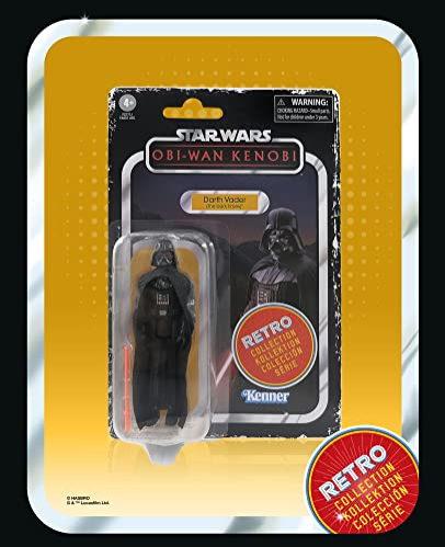 Foto 2 | Figura De Acción Star Wars Retro Collection Darth Vader 9,5 Cm - Venta Internacional.