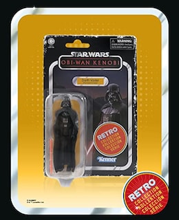 Foto 2 | Figura De Acción Star Wars Retro Collection Darth Vader 9,5 Cm - Venta Internacional.