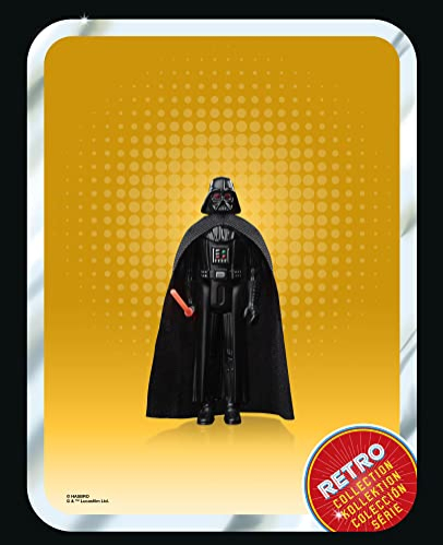 Foto 4 pulgar | Figura De Acción Star Wars Retro Collection Darth Vader 9,5 Cm - Venta Internacional.