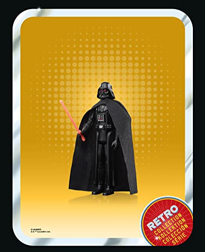 Foto 4 | Figura De Acción Star Wars Retro Collection Darth Vader 9,5 Cm - Venta Internacional.