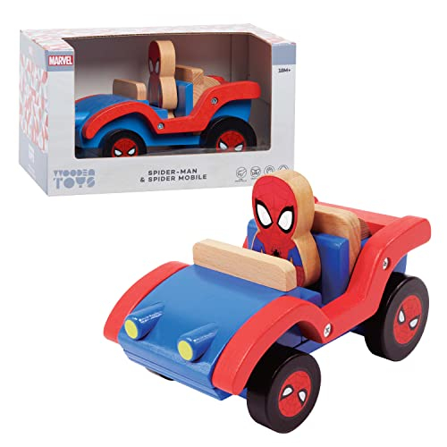Foto 2 pulgar | Figura De Juguete Y Vehículo Disney Spider-man & Spider Mobile - Venta Internacional.