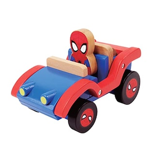 Foto 2 | Figura De Juguete Y Vehículo Disney Spider-man & Spider Mobile - Venta Internacional.