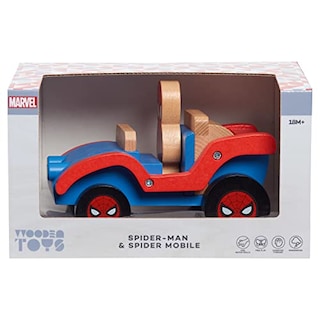 Foto 3 | Figura De Juguete Y Vehículo Disney Spider-man & Spider Mobile - Venta Internacional.