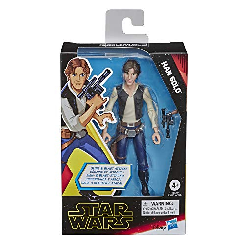 Foto 3 pulgar | Figura De Acción Star Wars Galaxy Of Adventures Han Solo - Venta Internacional.