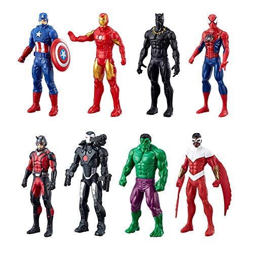 Foto 3 pulgar | Figuras De Acción Hasbro Marvel Avengers Iron Man Hulk Black Pa - Venta Internacional.