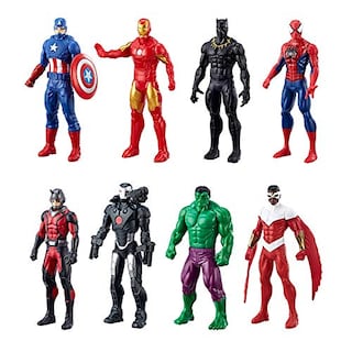 Foto 2 | Figuras De Acción Hasbro Marvel Avengers Iron Man Hulk Black Pa - Venta Internacional.