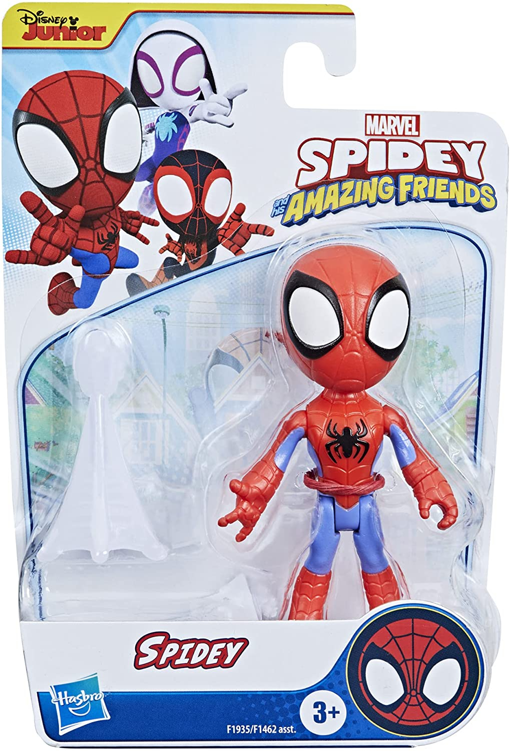 Foto 7 pulgar | Figura De Acción Hasbro Marvel Spidey Hero De 10 Cm Con Accesorio - Venta Internacional.