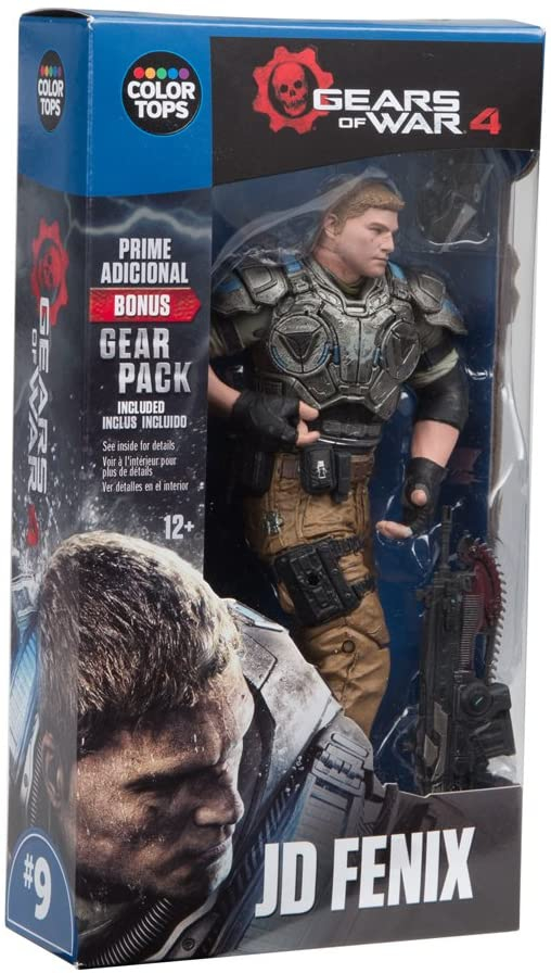 Foto 3 pulgar | Figura De Acción Jd Fenix 7» De Gears Of War 4 De Mcfarlane Toys - Venta Internacional.