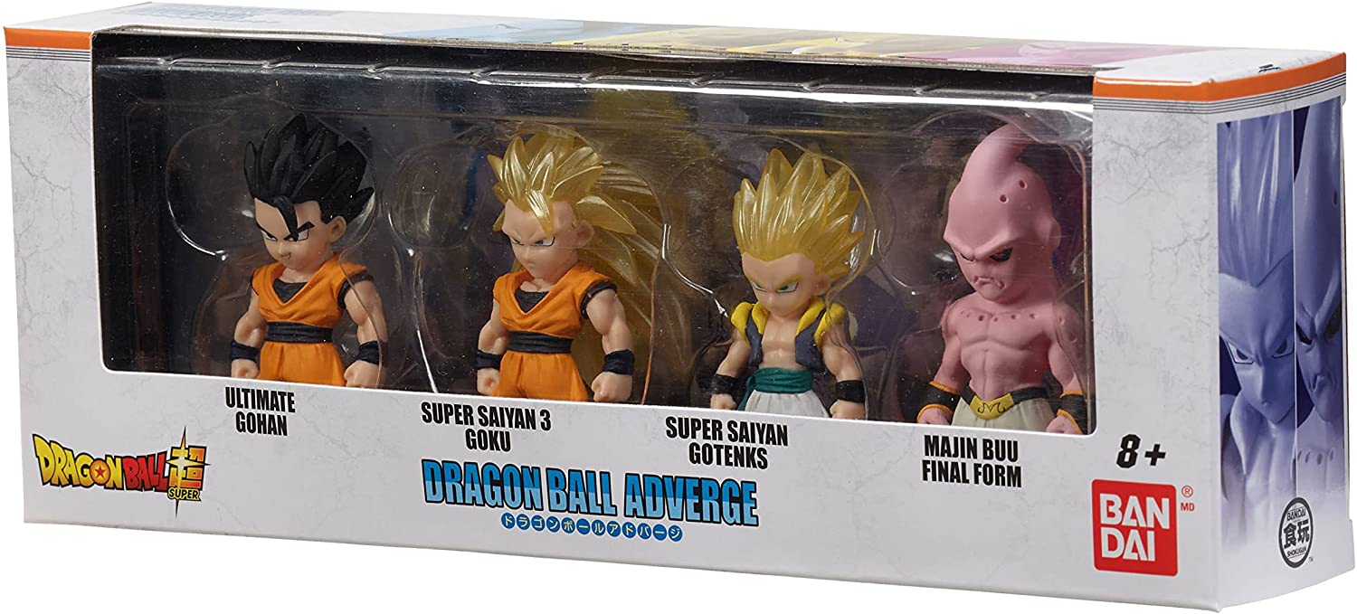 Foto 4 pulgar | Set De Figuras Dragon Ball Super Adverge Gohan, Goku, Gotenks, B - Venta Internacional.