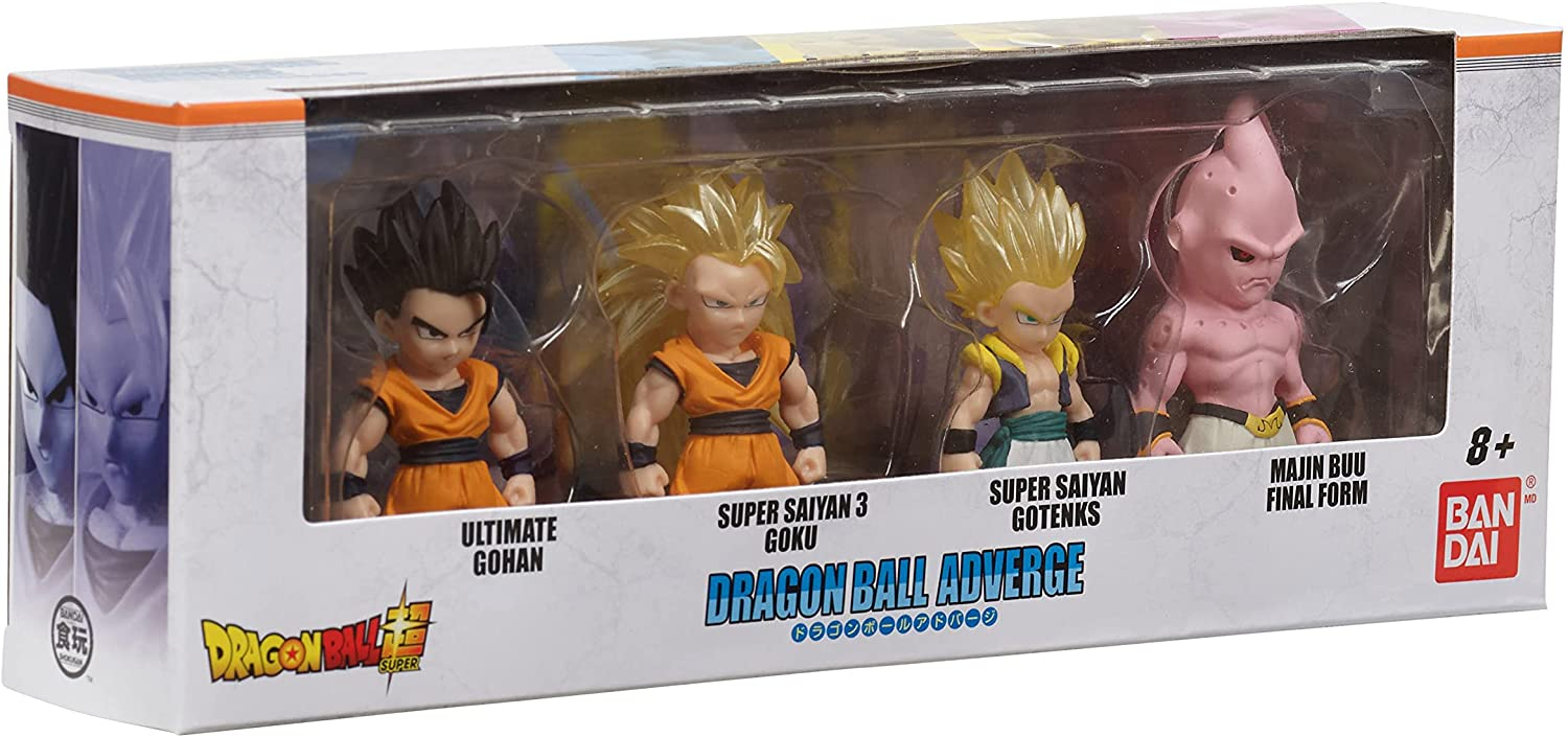 Foto 6 pulgar | Set De Figuras Dragon Ball Super Adverge Gohan, Goku, Gotenks, B - Venta Internacional.