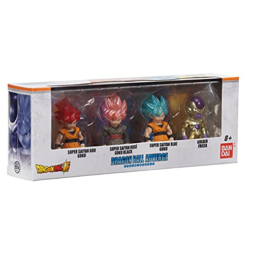 Foto 4 pulgar | Set De Figuras Dragon Ball Super Goku God, Golden Freiza, Goku R - Venta Internacional.