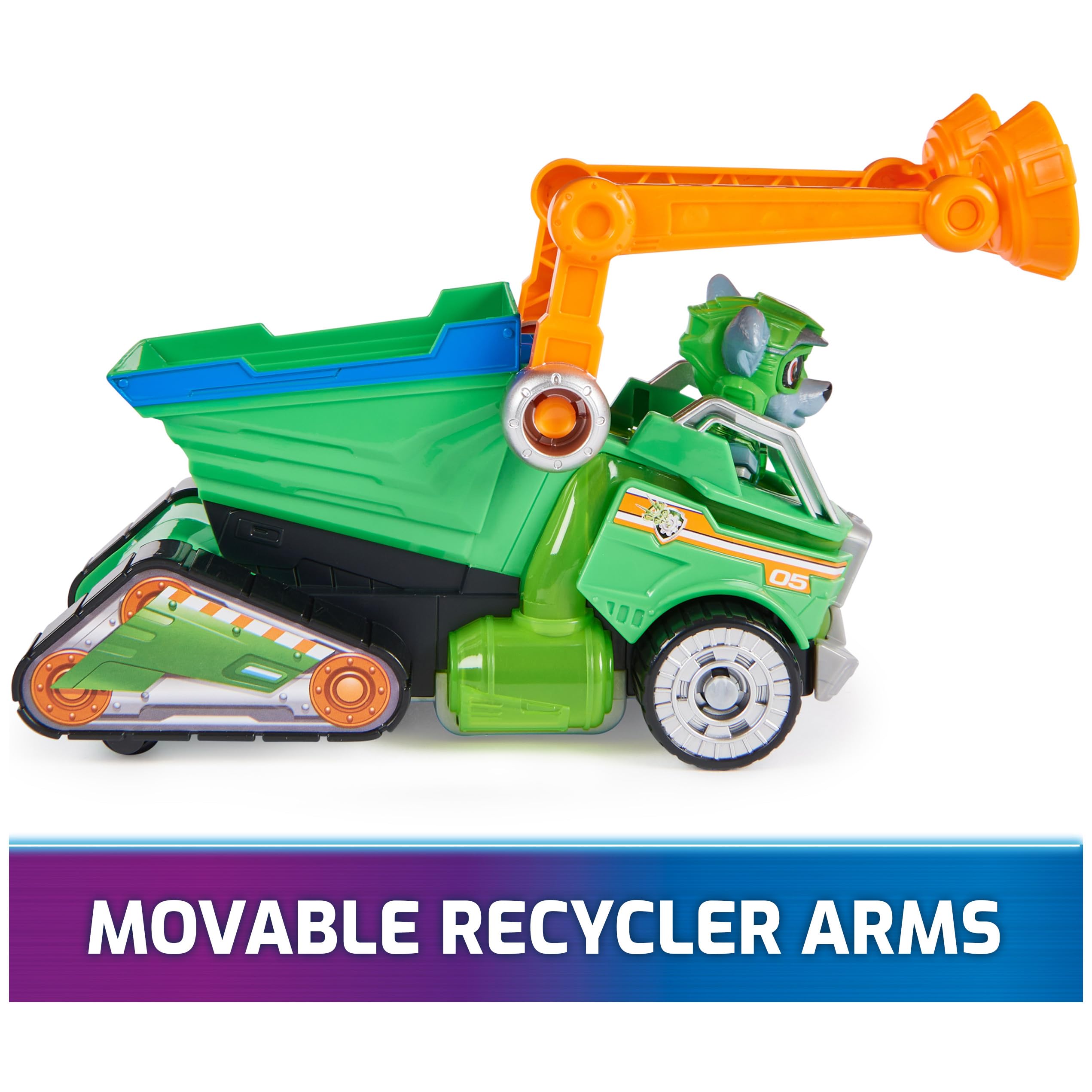 Foto 7 pulgar | Figura De Acción Toy Paw Patrol Rocky + Vehicle - Venta Internacional.