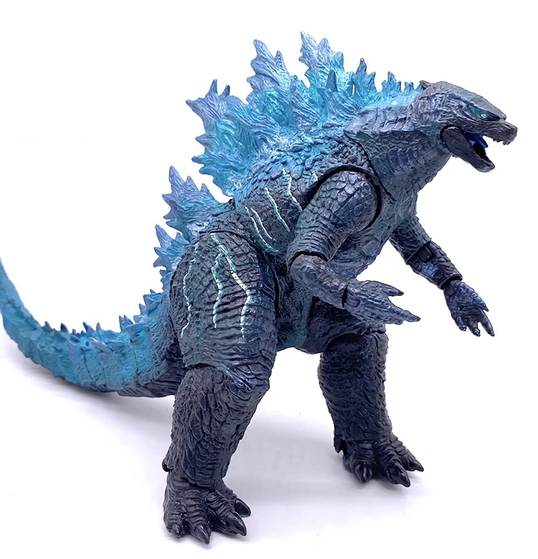 Foto 2 pulgar | Muñecos Móviles De Godzilla Con Forma De Película De Dinosaurios, 30 Cm, Color Azul - Venta Internacional.