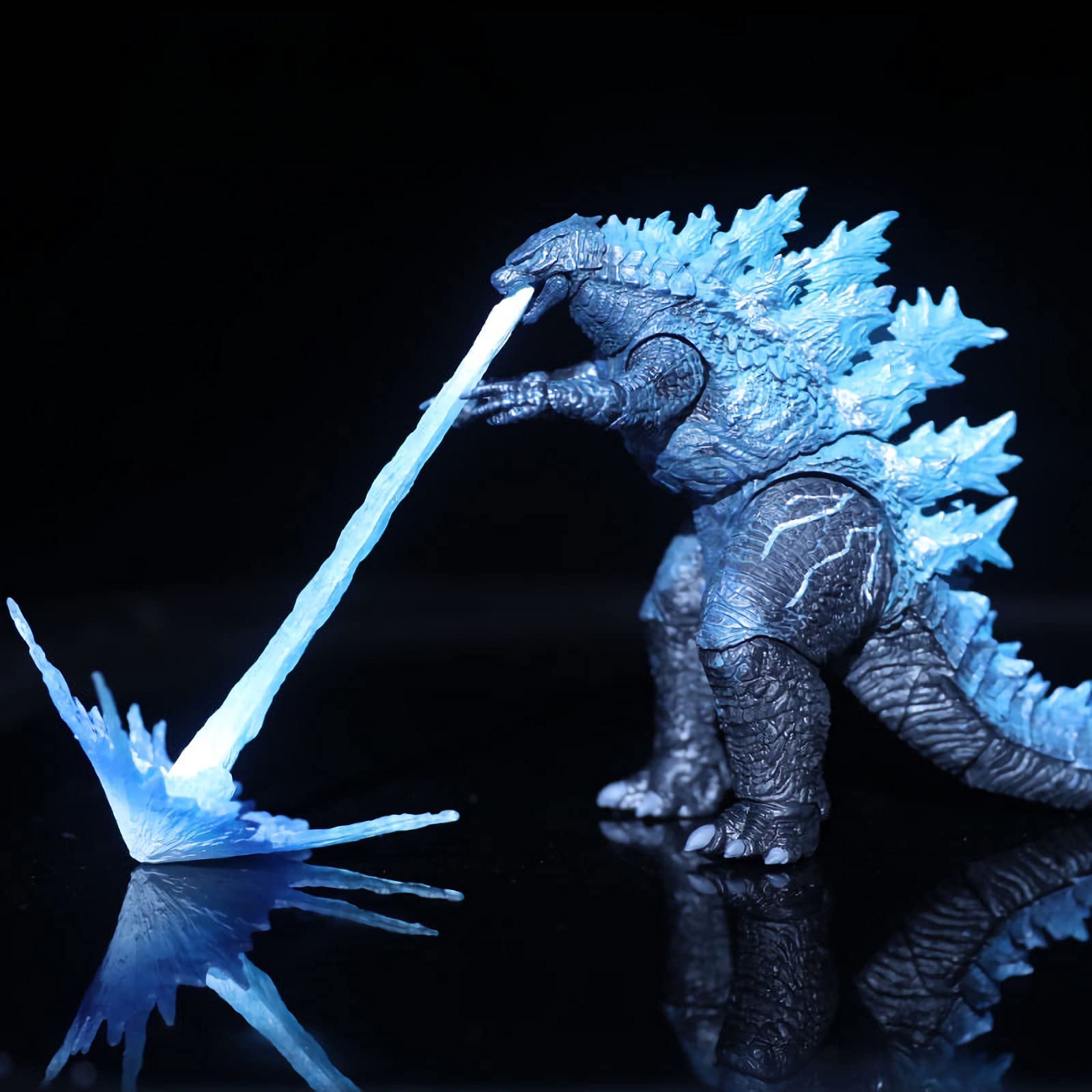 Foto 5 pulgar | Muñecos Móviles De Godzilla Con Forma De Película De Dinosaurios, 30 Cm, Color Azul - Venta Internacional.