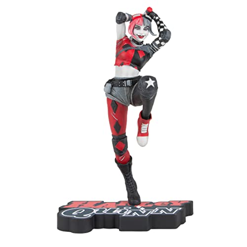Foto 2 | Estatua Mcfarlane Harley Quinn Roja Y Negra De 7,75 Pies - Venta Internacional.