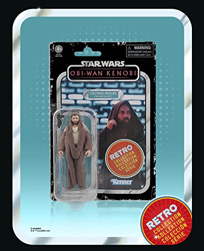 Foto 2 | Figura De Obi-wan Kenobi (jedi Errante) De La Colección Retr - Venta Internacional.