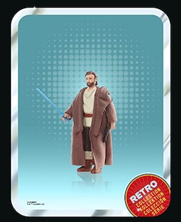 Foto 5 | Figura De Obi-wan Kenobi (jedi Errante) De La Colección Retr - Venta Internacional.