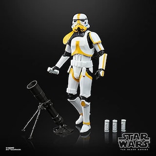 Foto 7 | Figura De Acción Star Wars Black Series Artillery Stormtrooper - Venta Internacional.