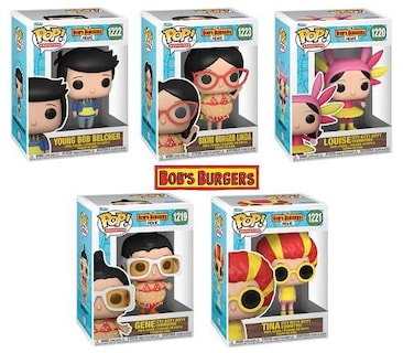 Foto 1 | Funko The Bob's Burgers Movie Pop! Set Completo (5) - Venta Internacional.