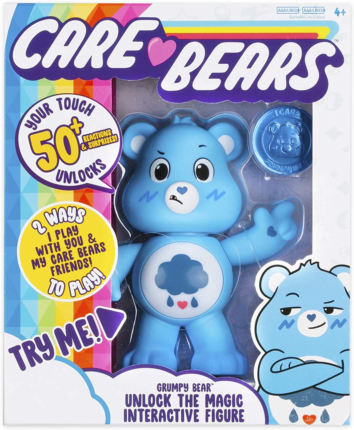 Figura Coleccionable Interactiva Care Bears Grumpy Bear - Venta Internacional