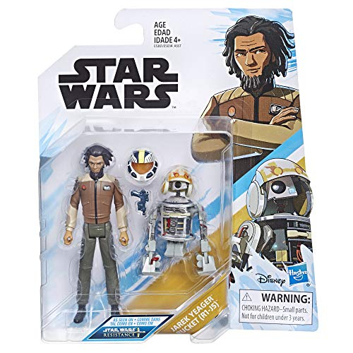 Foto 2 | Figura De Acción Star Wars Resistance De Jarek Yeager Con Cubo - Venta Internacional.