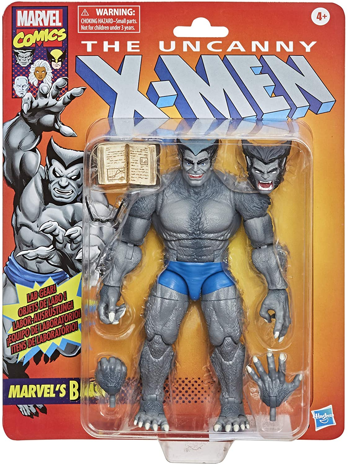 Foto 3 pulgar | Figura De Acción Hasbro Marvel Legends Series Marvel's Beast 15 - Venta Internacional.