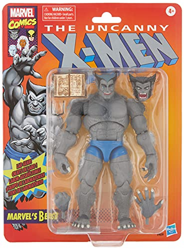 Foto 5 pulgar | Figura De Acción Hasbro Marvel Legends Series Marvel's Beast 15 - Venta Internacional.