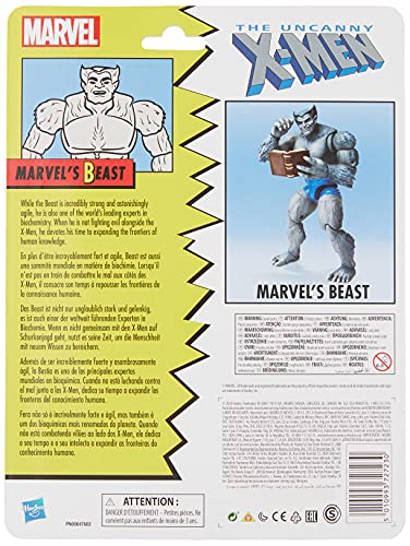 Foto 6 pulgar | Figura De Acción Hasbro Marvel Legends Series Marvel's Beast 15 - Venta Internacional.
