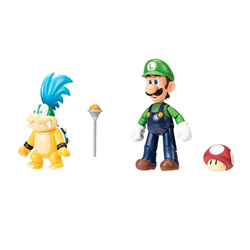 Foto 5 pulgar | Figura De Acción Super Mario Nintendo 4 2 Pack Luigi Vs. Larry - Venta Internacional.
