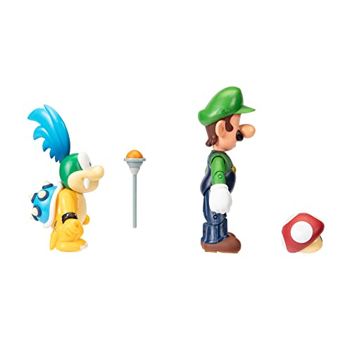 Foto 6 pulgar | Figura De Acción Super Mario Nintendo 4 2 Pack Luigi Vs. Larry - Venta Internacional.
