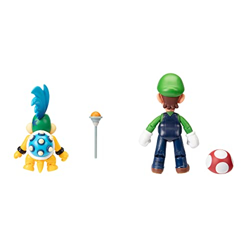 Foto 7 pulgar | Figura De Acción Super Mario Nintendo 4 2 Pack Luigi Vs. Larry - Venta Internacional.