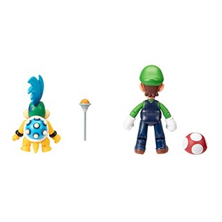 Foto 6 | Figura De Acción Super Mario Nintendo 4 2 Pack Luigi Vs. Larry - Venta Internacional.