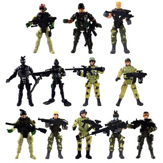Foto 1 | Figura De Acción Dc-beautiful Military Soldier Special Forces - Venta Internacional.