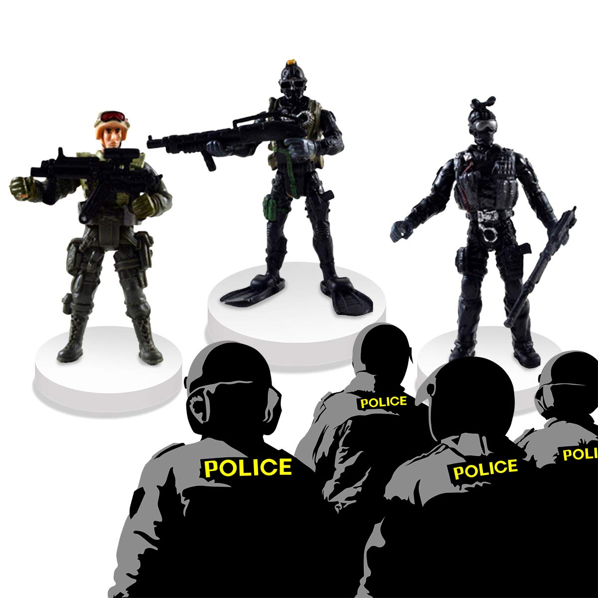Foto 2 | Figura De Acción Dc-beautiful Military Soldier Special Forces - Venta Internacional.