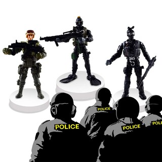 Foto 2 | Figura De Acción Dc-beautiful Military Soldier Special Forces - Venta Internacional.