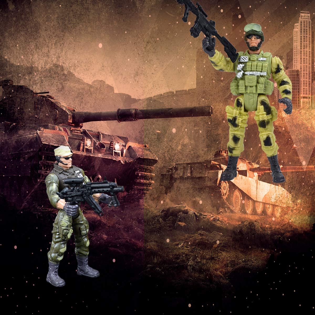 Foto 7 pulgar | Figura De Acción Dc-beautiful Military Soldier Special Forces - Venta Internacional.