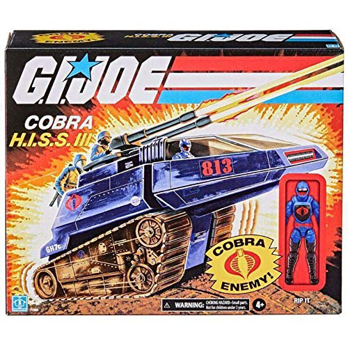 Vehículo De Juguete G.i. Joe Retro Collection Cobra H.i.s.s. Iii Con  - Venta Internacional.