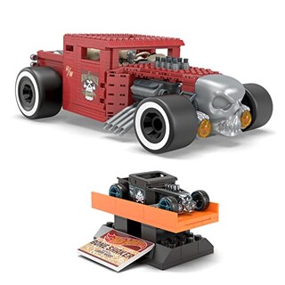 Foto 2 | Set De Construcción Mega Hot Wheels Bone Shaker Con Ruedas Giratorias - Venta Internacional.