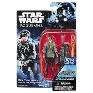 Foto 2 | Figura De Acción Star Wars Rogue One Sergeant Jyn Erso 9,5 Cm - Venta Internacional.